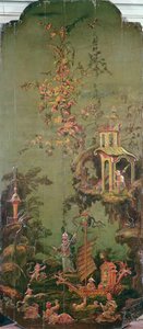 Agua, de una serie de paneles que representan los Cuatro Elementos, c.1730 de French School